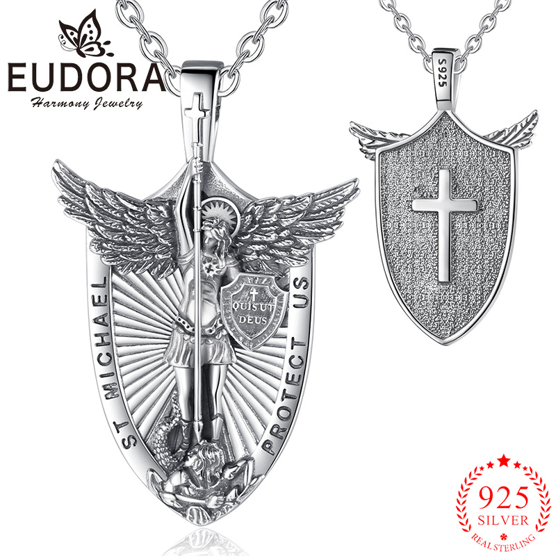 925 Sterling Silver Chain Necklace Men - Eudora-collar de Plata de Ley 925