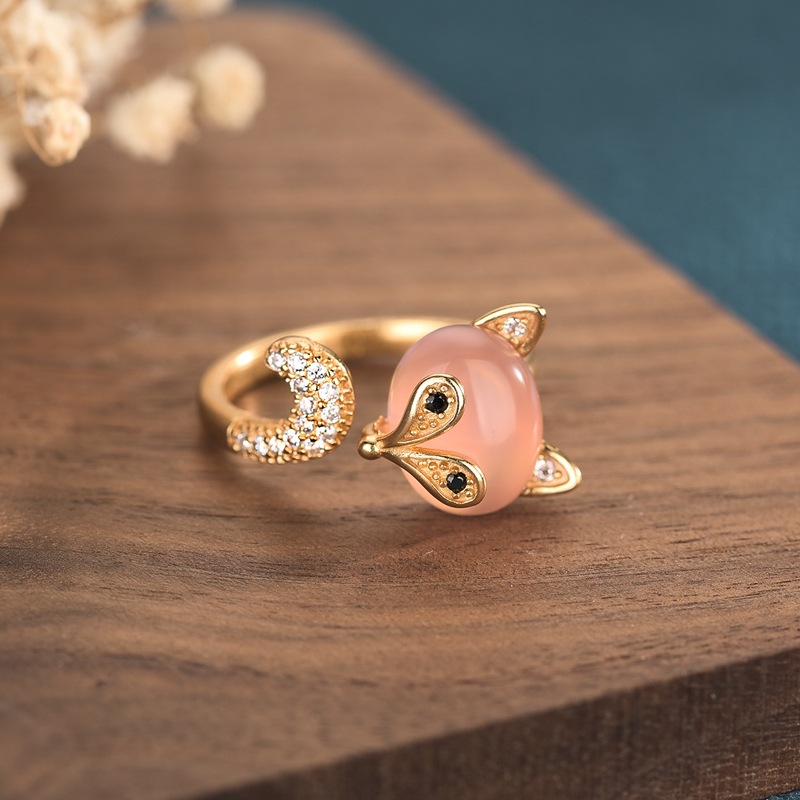 Rings - Anillos de zorro de Jade Natural