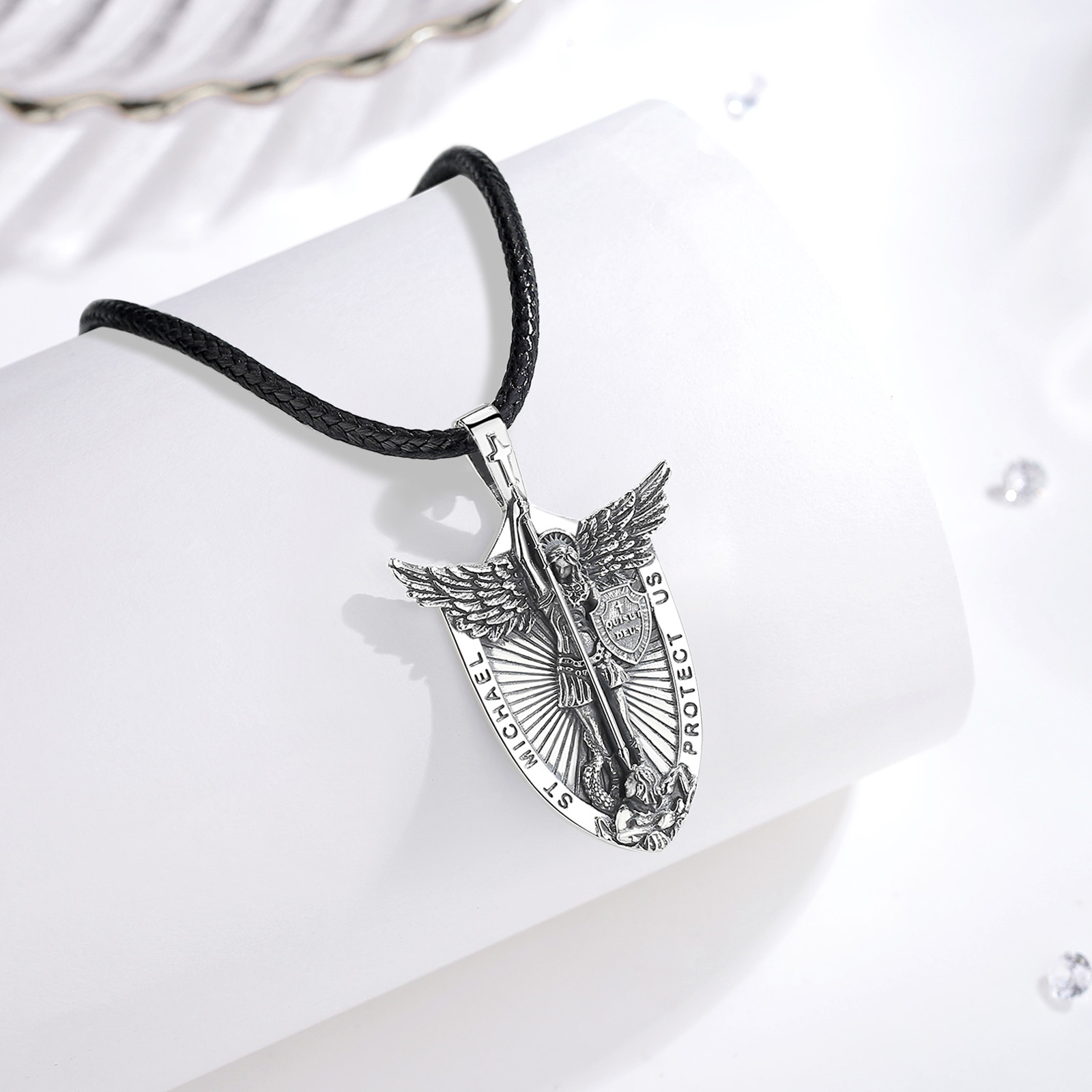 Eudora-collar de Plata de Ley  - 925 Sterling Silver Chain Necklace Men reseña y precio