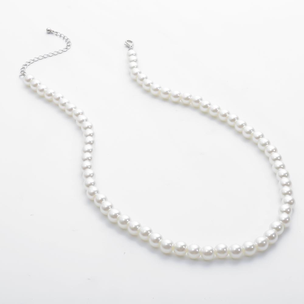 Gargantilla de perlas de imita - Pearl Choker Necklace Vintage reseña y precio