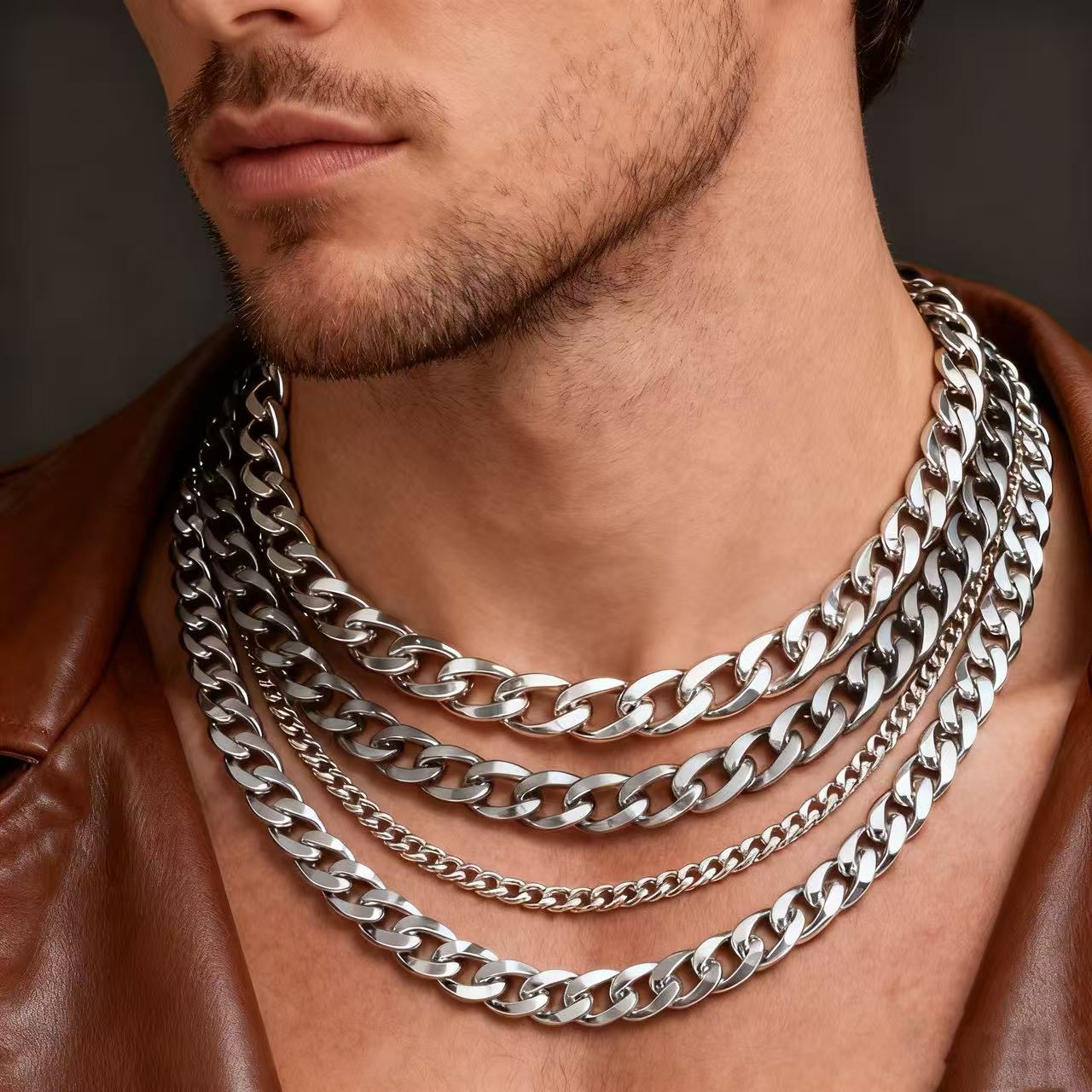 Collar de cadena cubana de ace - Cuban Link Chain 12Mm reseña y precio