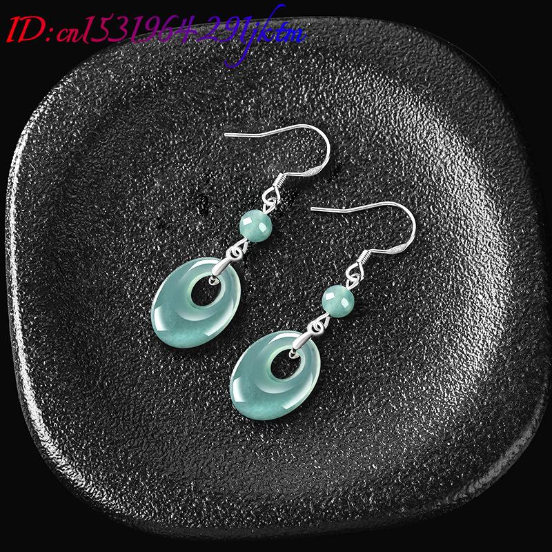 Pendientes de anillo de jadeít - Rings reseña y precio
