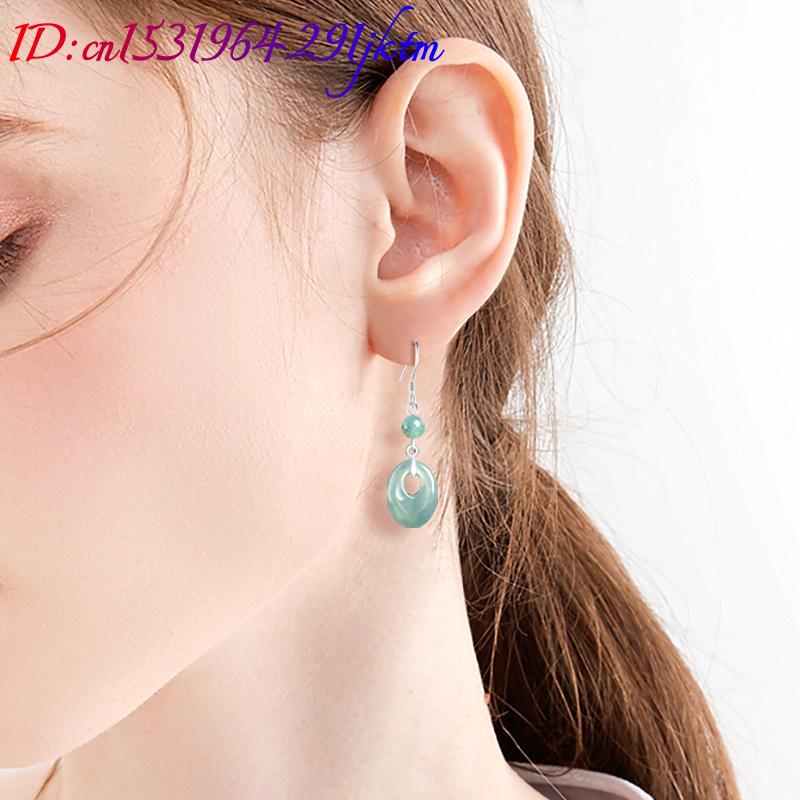 Pendientes de anillo de jadeít - Rings reseña y precio