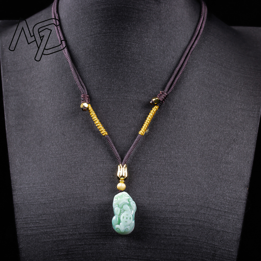 Natural birmano una Esmeralda  - Necklaces reseña y precio