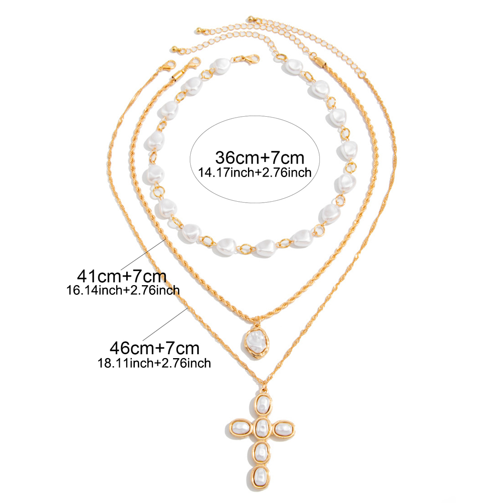 Collar de Perlas Barrocas Fals - Pearl Choker Necklace Vintage reseña y precio