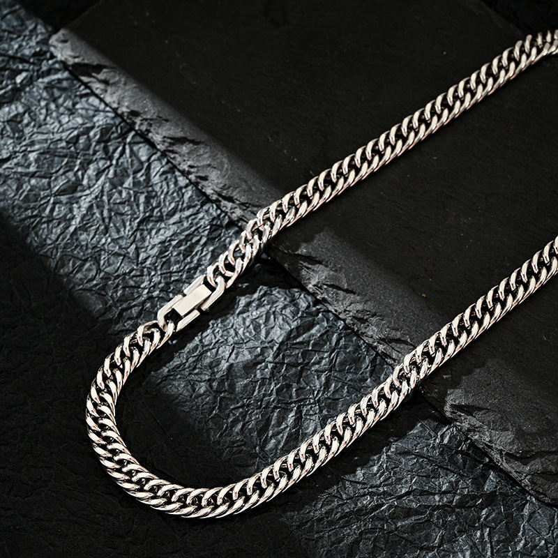 Collar de cadenas cubanas de a - Cuban Link Chain 12Mm reseña y precio