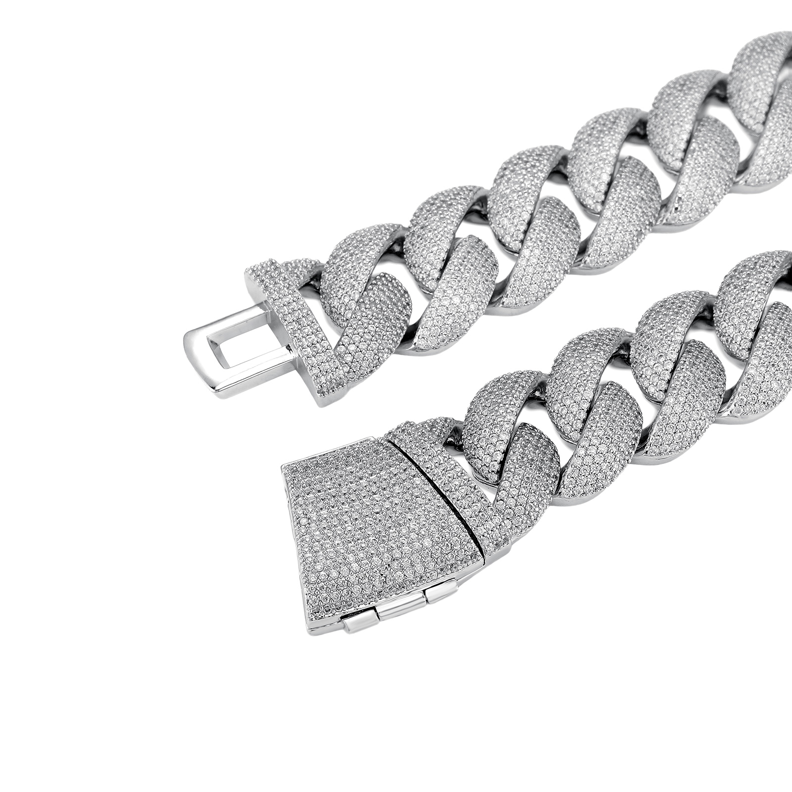Collar de Cadena Cubana TOPGRI - Cuban Link Chain 12Mm reseña y precio
