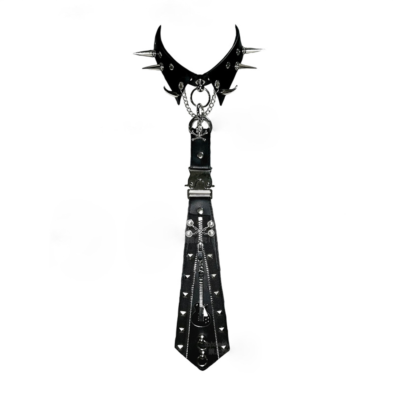 Gargantilla gótica punk con pú - Goth Punk Spike Choker reseña y precio