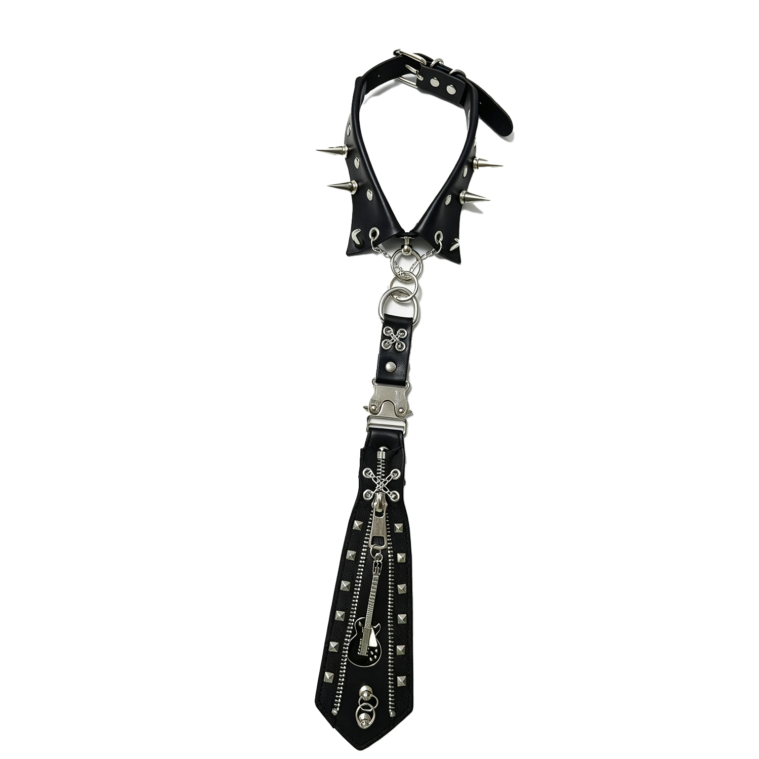 Gargantilla gótica punk con pú - Goth Punk Spike Choker reseña y precio