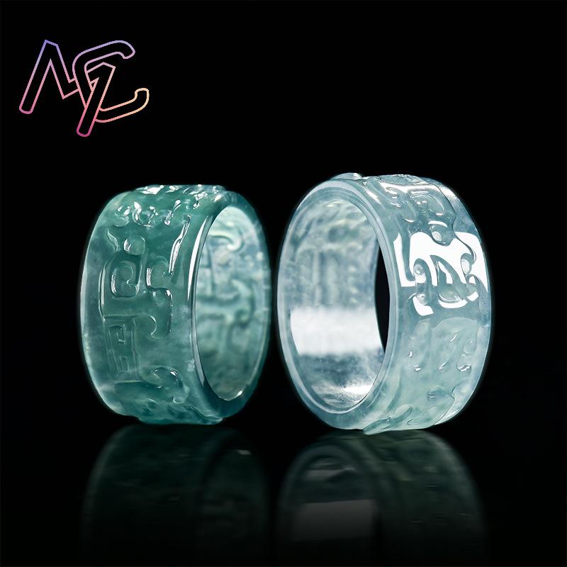 Anillo Taotie de jadeíta de My - Rings reseña y precio