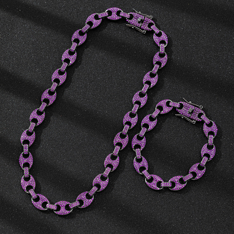 Hombres Mujeres HipHop 12mm ne - Cuban Link Chain 12Mm reseña y precio