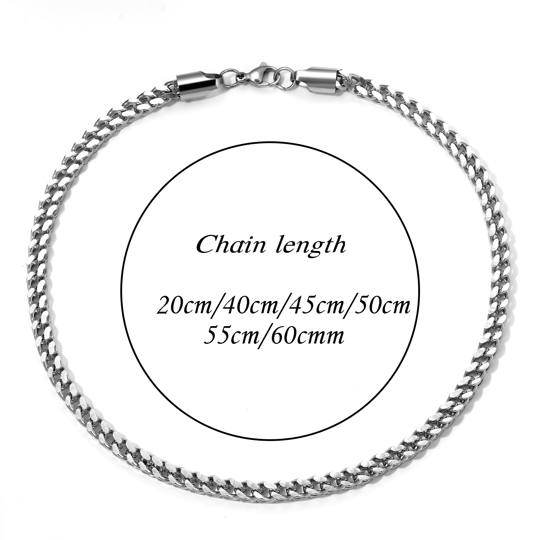 1 unidad, tamaño de 3 mm a 5 m - Cuban Link Chain 12Mm reseña y precio