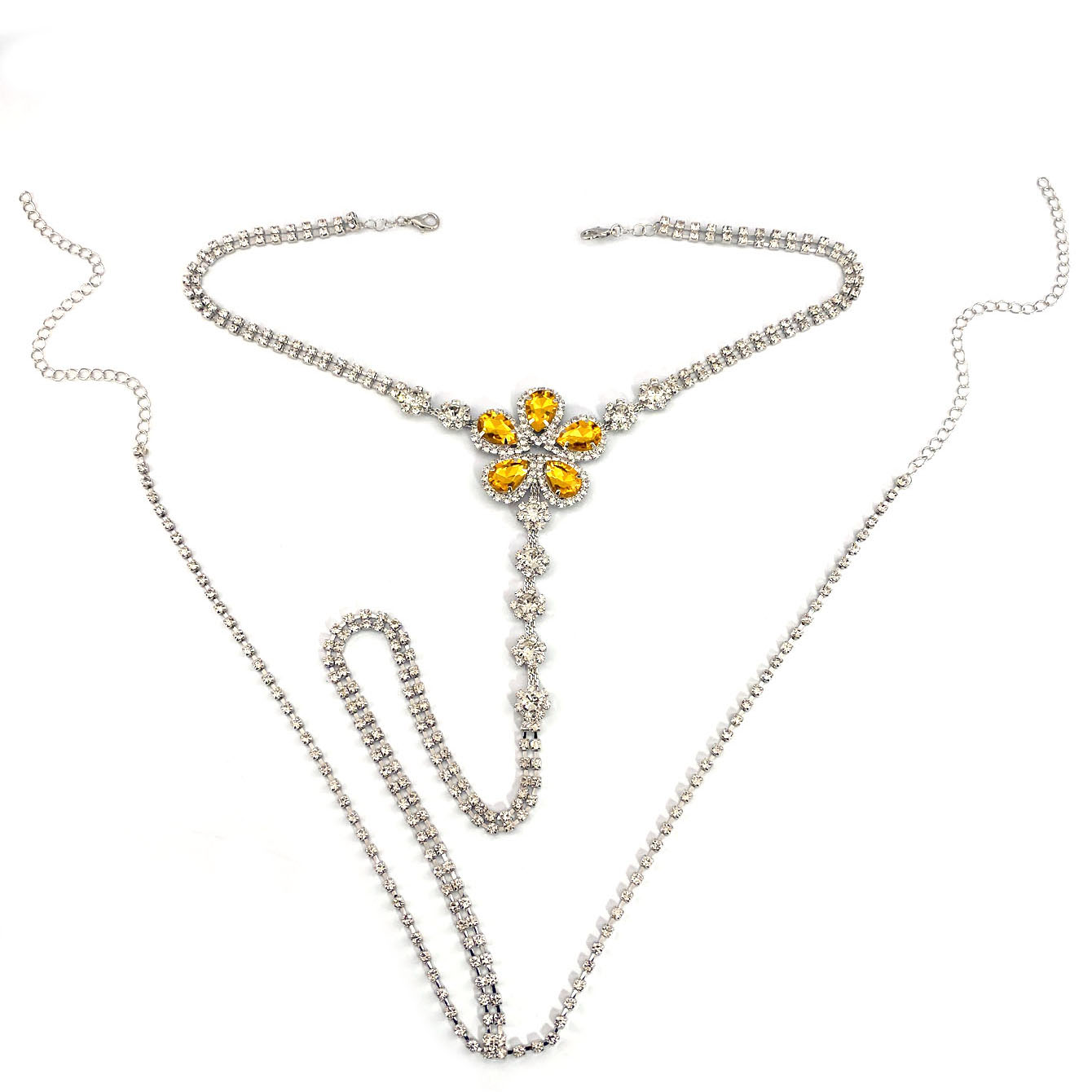 Conjunto de Tanga de diamantes - Body Jewelry reseña y precio