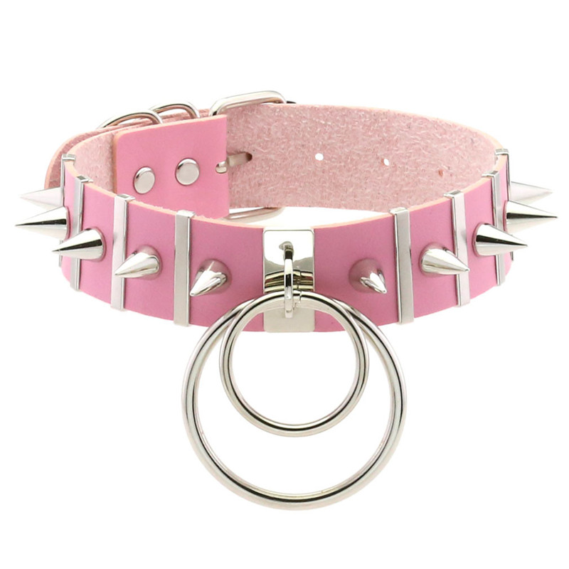 Gargantilla con puntas de Bond - Goth Punk Spike Choker reseña y precio
